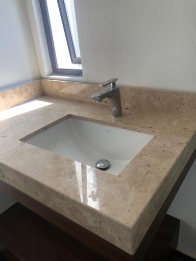 Lavabo Mármol Traventino